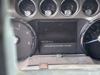 2011 Ford F-350 LARIAT - Interior Dashboard With Vehicle Running Image